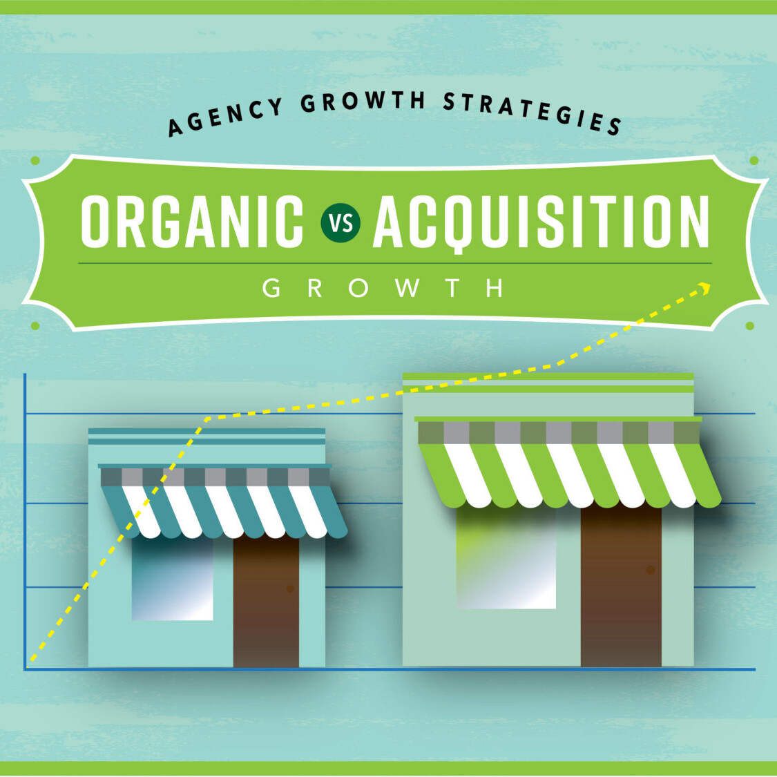 organic vs acquisition growth graphic