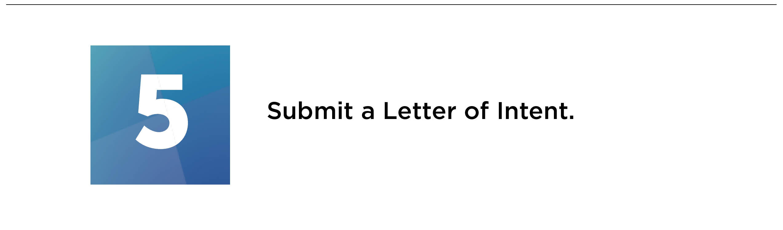 submit a letter of intent